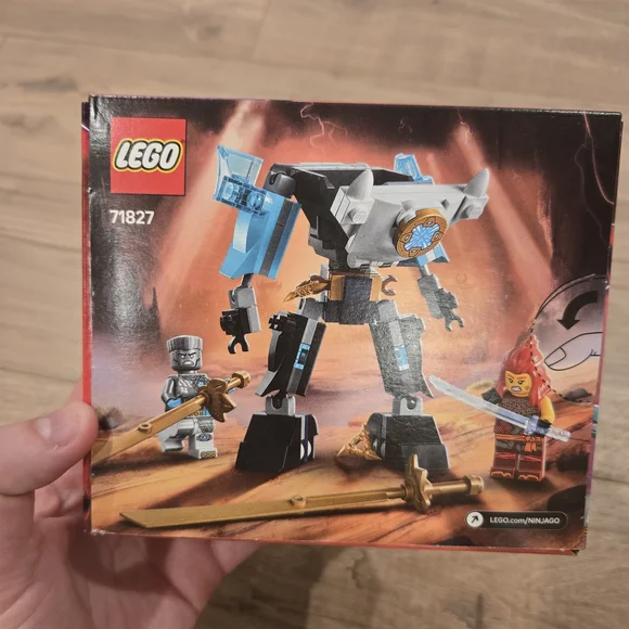LEGO 🐣 Easter Basket Must-Have! NEW LEGO NINJAGO Zane Mech 🥷Sealed SET 71827 - Picture 8 of 14